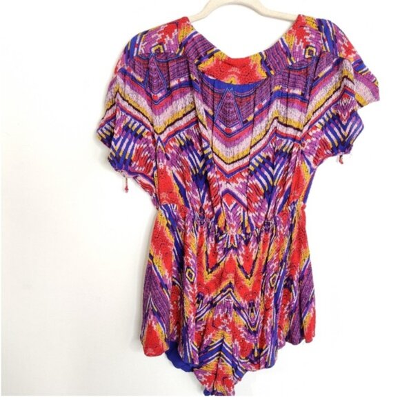 FREE PEOPLE Dream All Night Romper in Sky EUC sz S - Picture 8 of 10